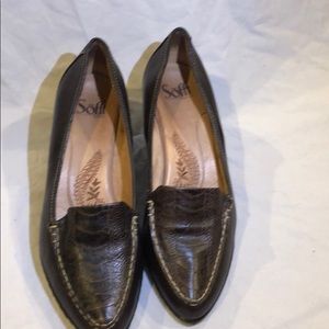 Sofft Brand, faux alligator high heels, NWOT, 9W